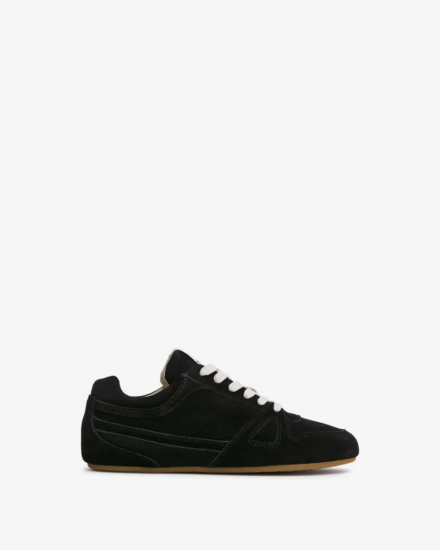 Isabel Marant Senny Low baskets cuir noir