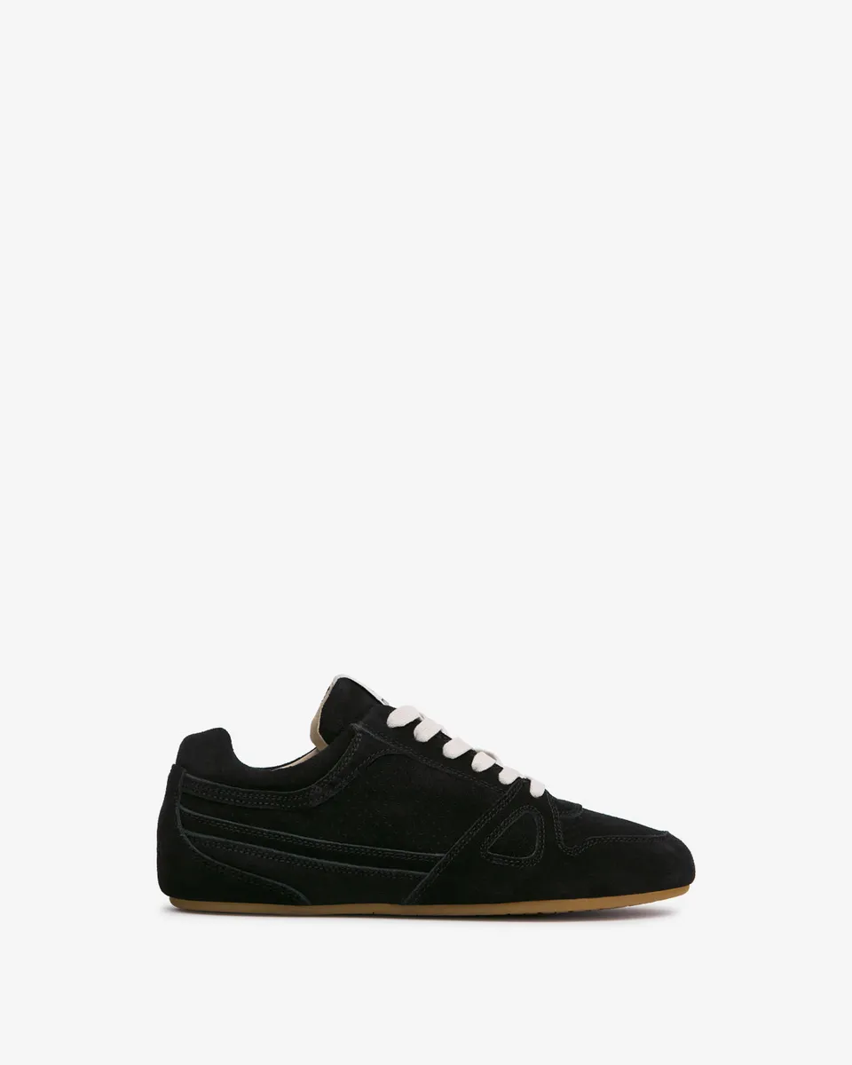 Isabel Marant Senny Low baskets cuir noir