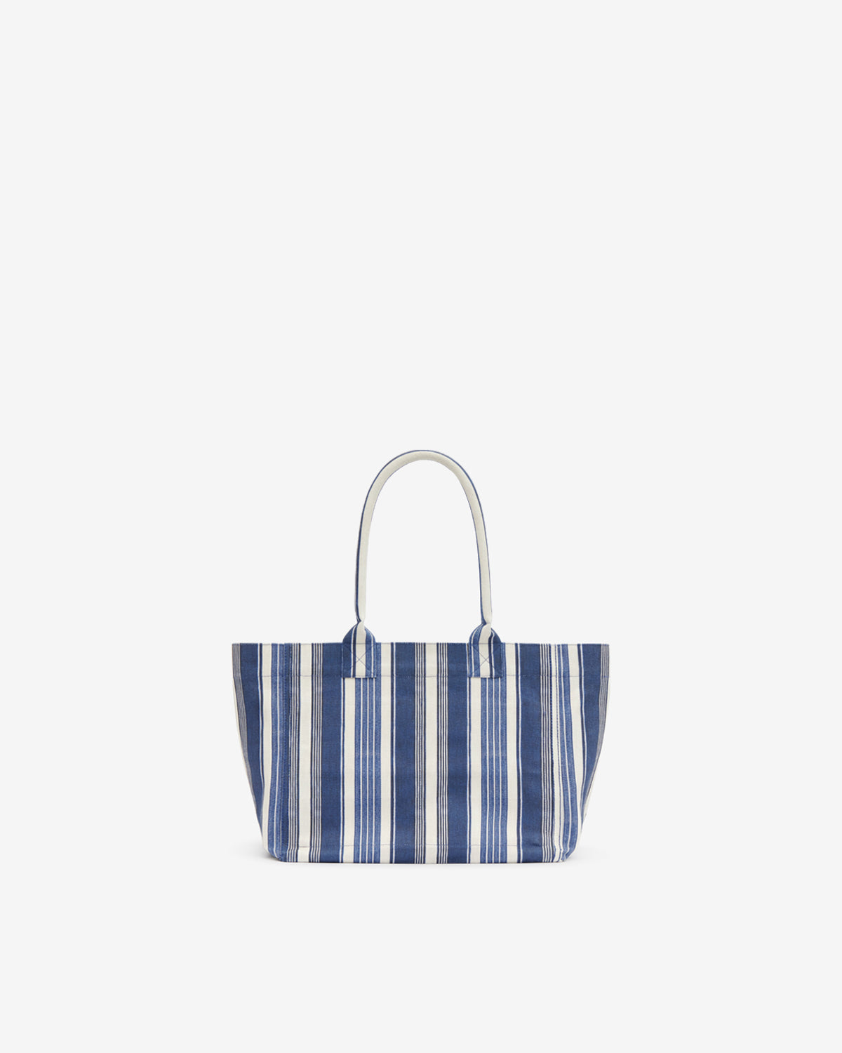 Isabel Marant Yenky Zipped Sac Cabas Bleu Rayé 34 cm