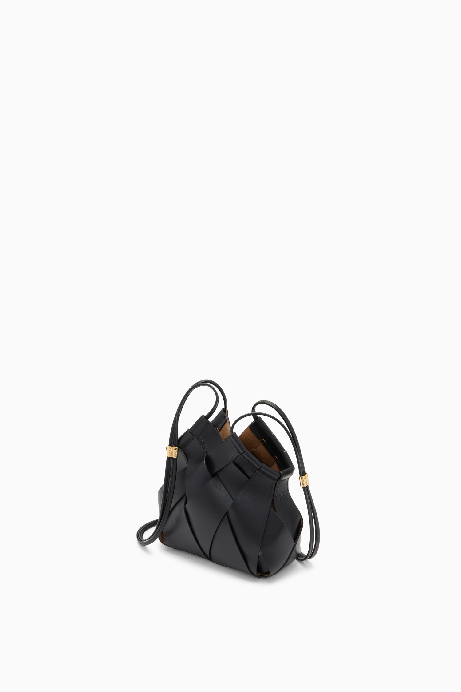 Ulla Johnson Charlotte Crossbody sac bandoulière noir cuir