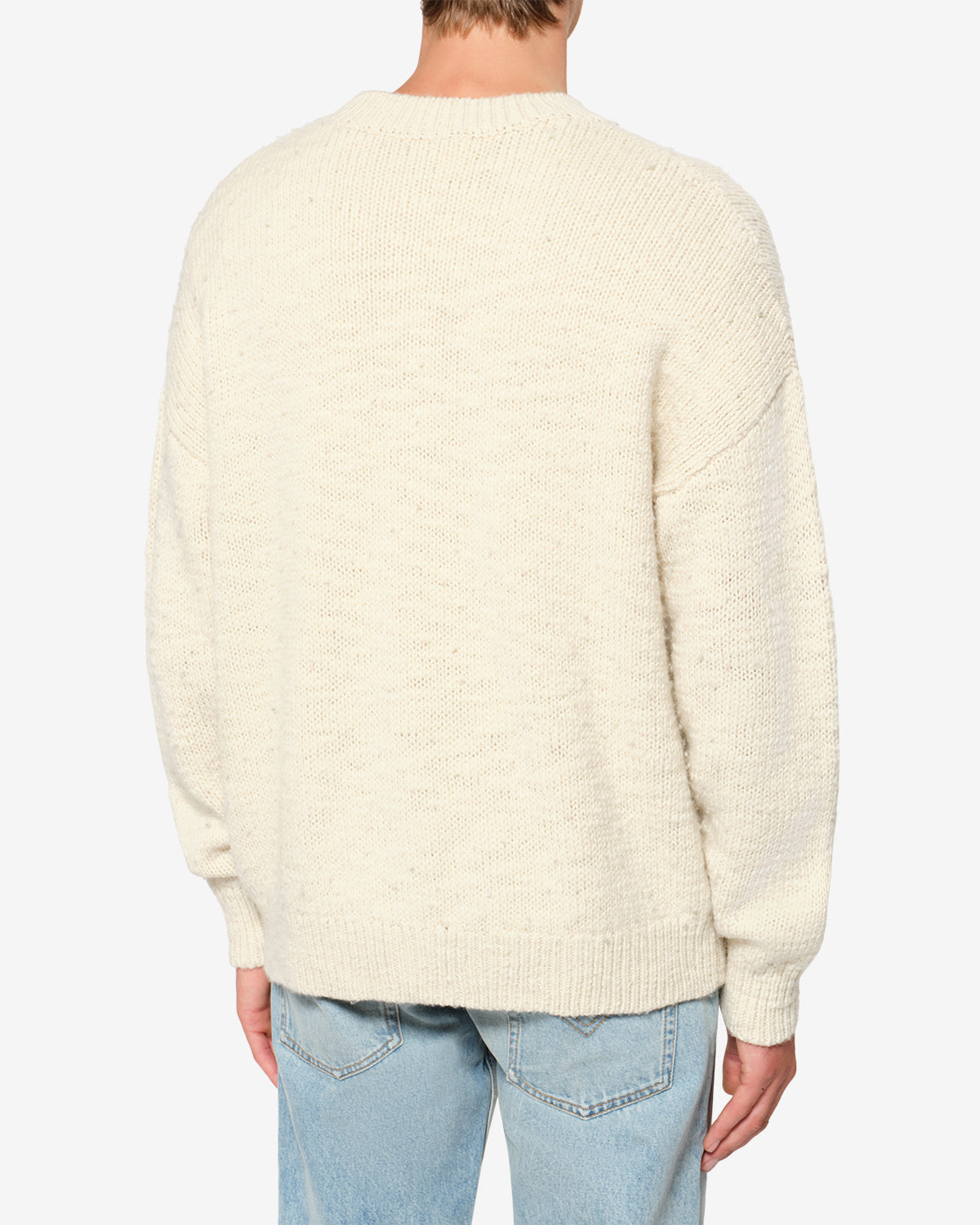 Isabel Marant Karl pull laine écru coupe large