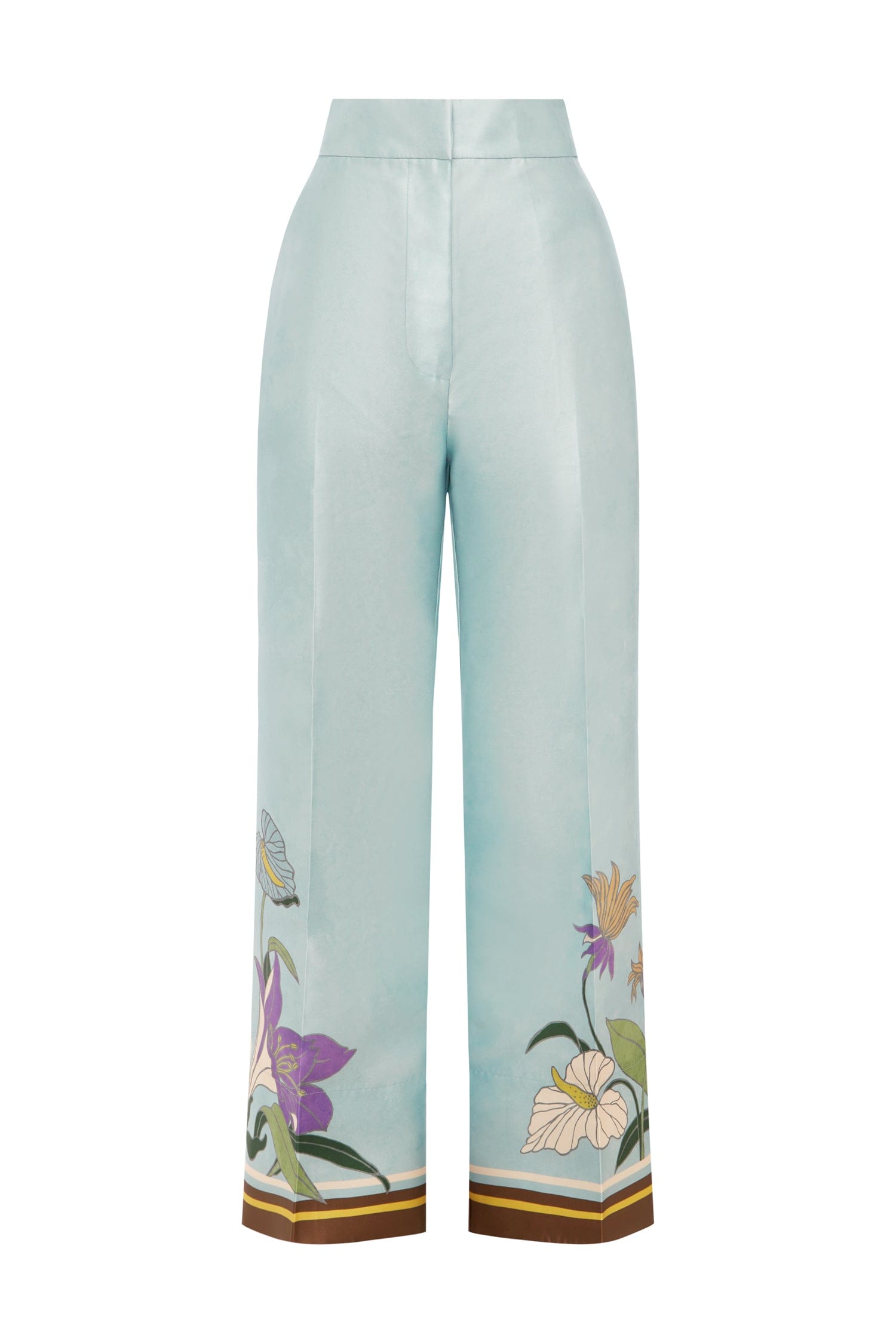 Alemais Alfie Pant pantalon droit fleurs