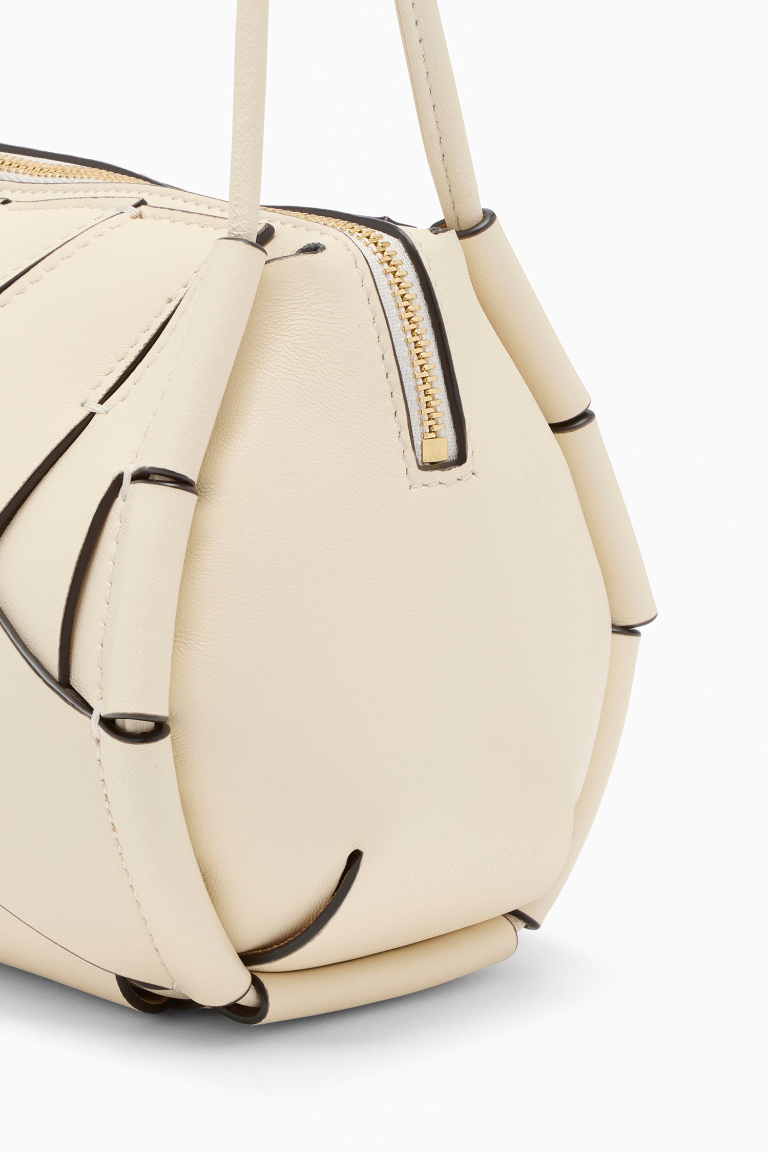 Ulla Johnson Charlotte Sac Femme Cowrie Blanc Cuir