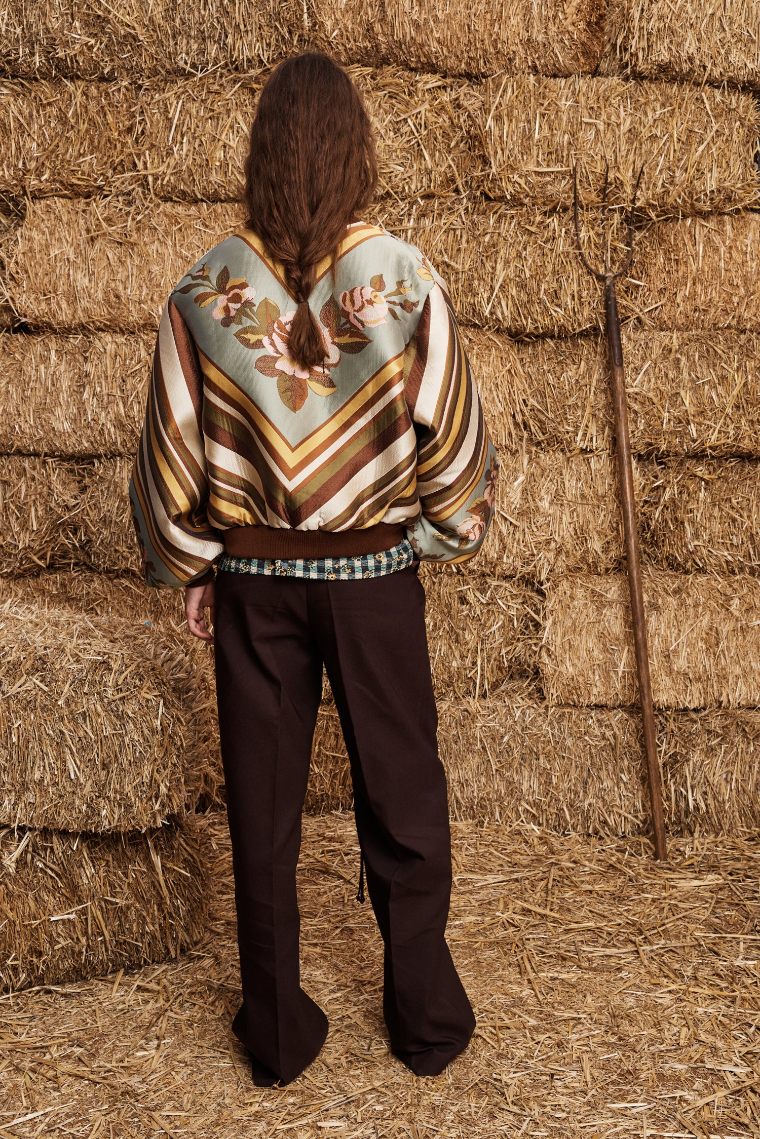 Alemaïs La Rosa Jacquard bomber 8 matelassé