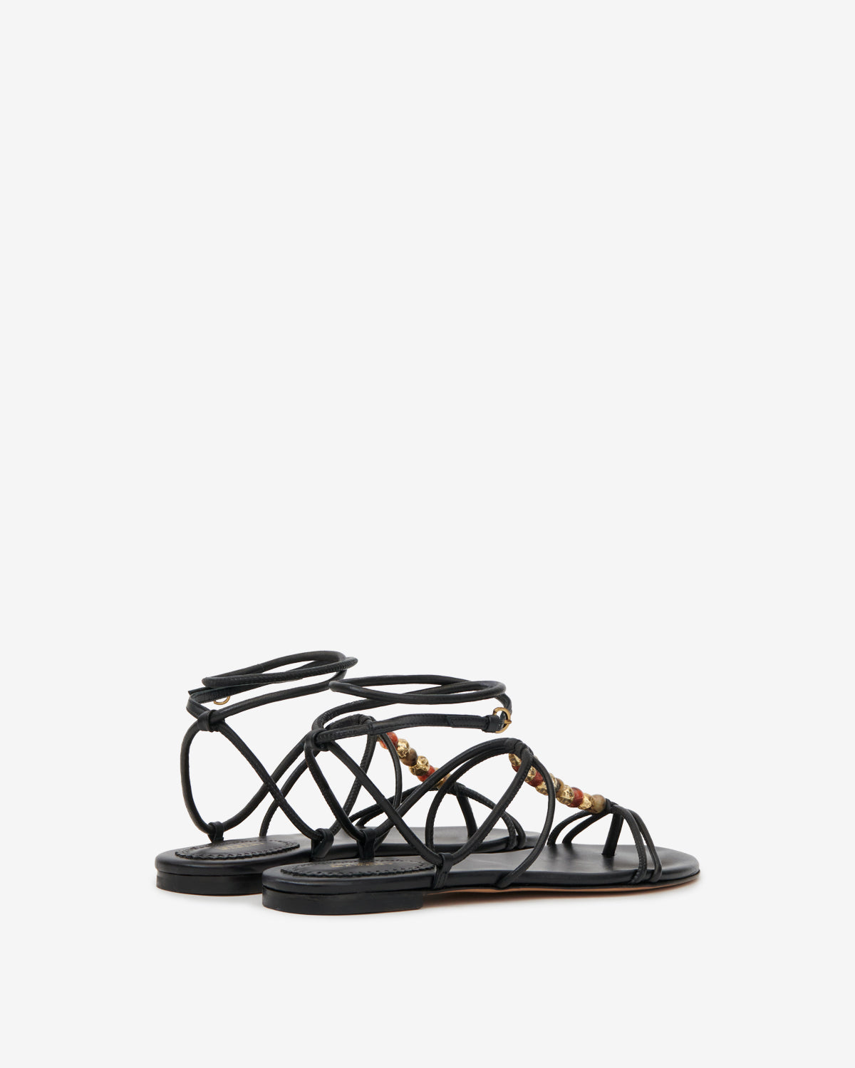 Isabel Marant Yctoria sandales cuir noir 37