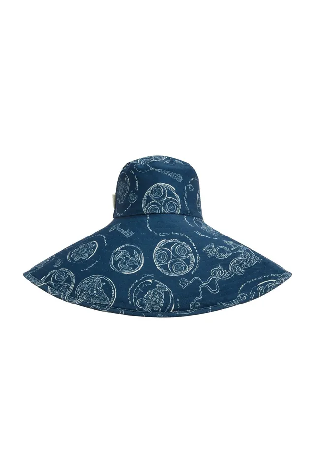 Alemaïs Lucky chapeau soleil large bord lin
