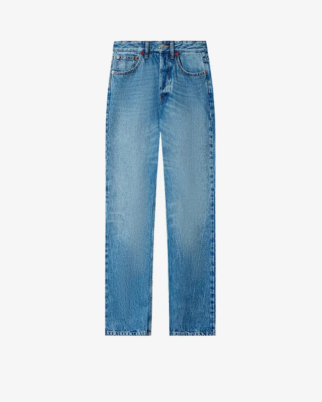 Isabel Marant Daya PA0800 jean regular bleu 34