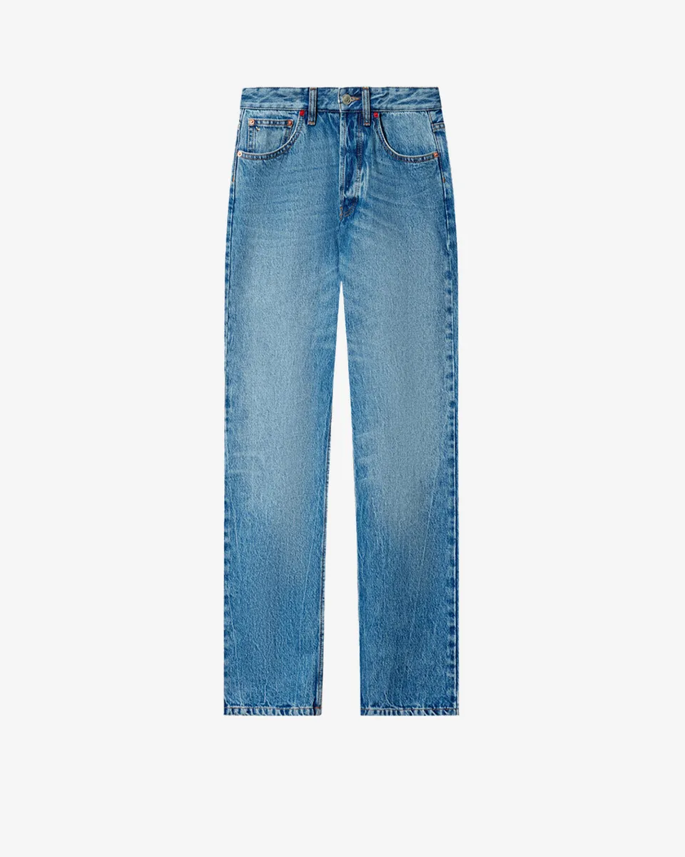 Isabel Marant Daya PA0800 jean regular bleu 34