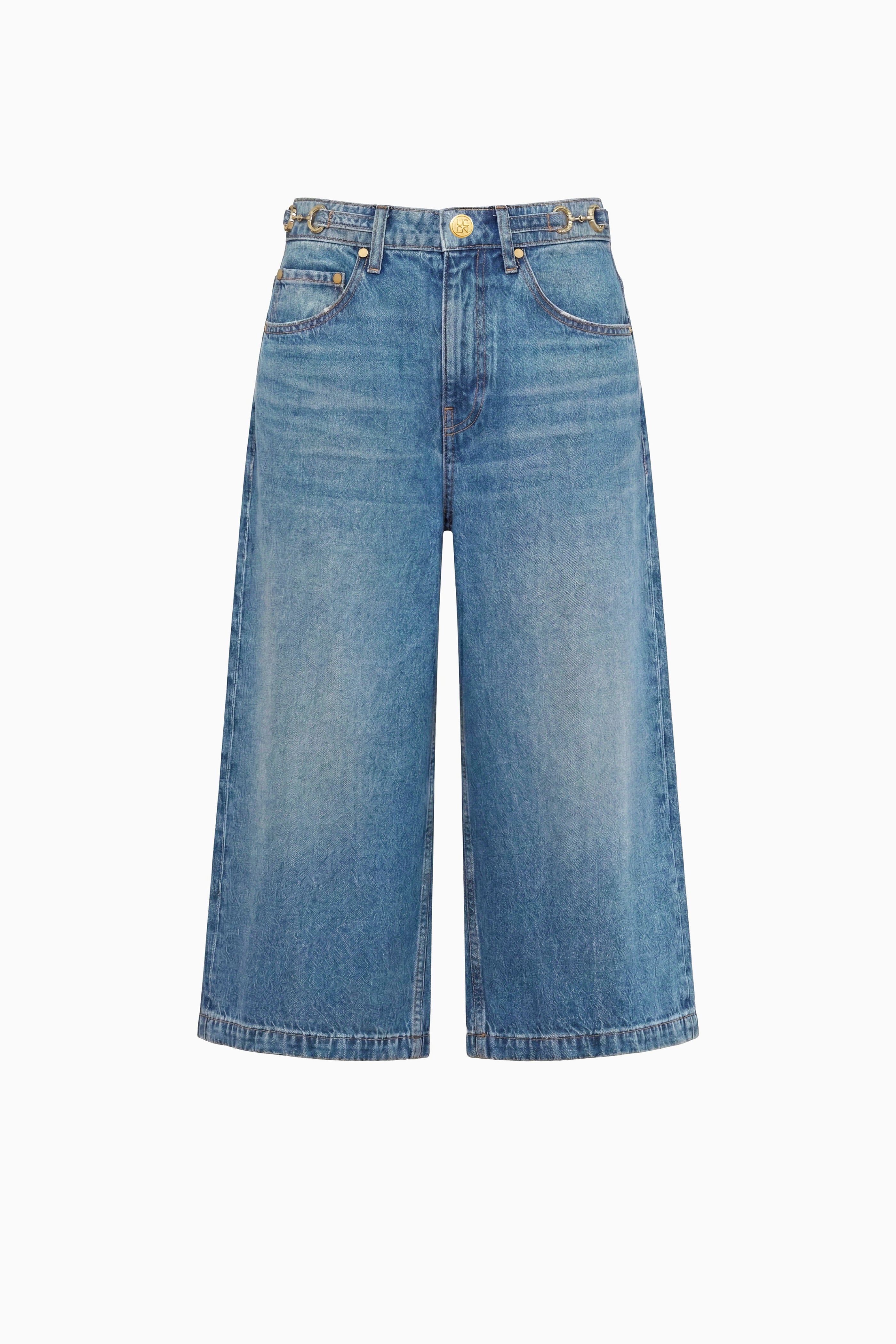 Ulla Johnson Rowan jean culotte Danube