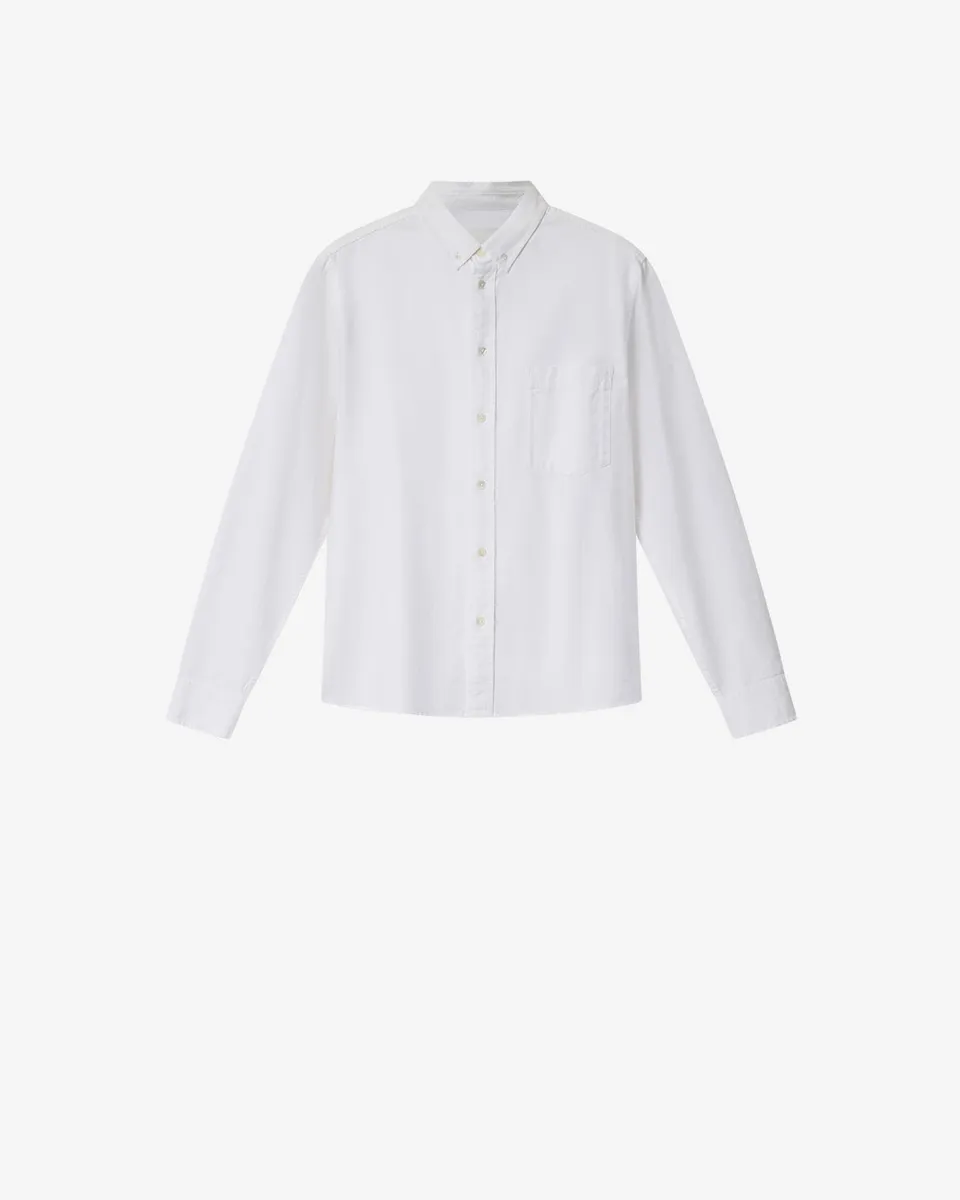 Isabel Marant Jasolo chemise coton blanc oxford droite
