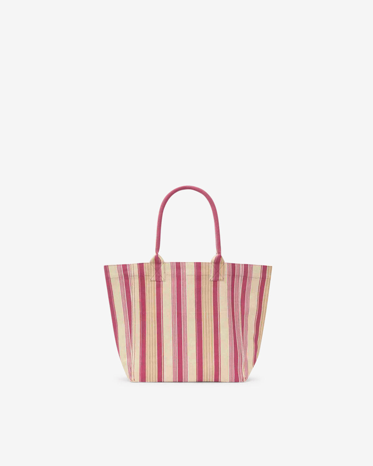 Isabel Marant Yenky PM0002FC sac cabas coton rouge rayé