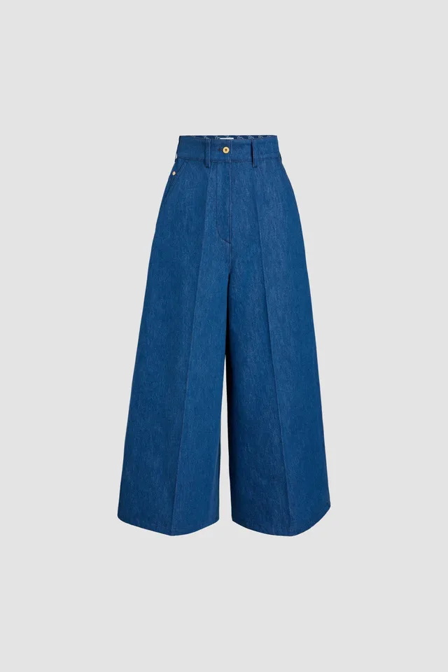 Patou H24TR0390008660B jean large denim bio stonewash