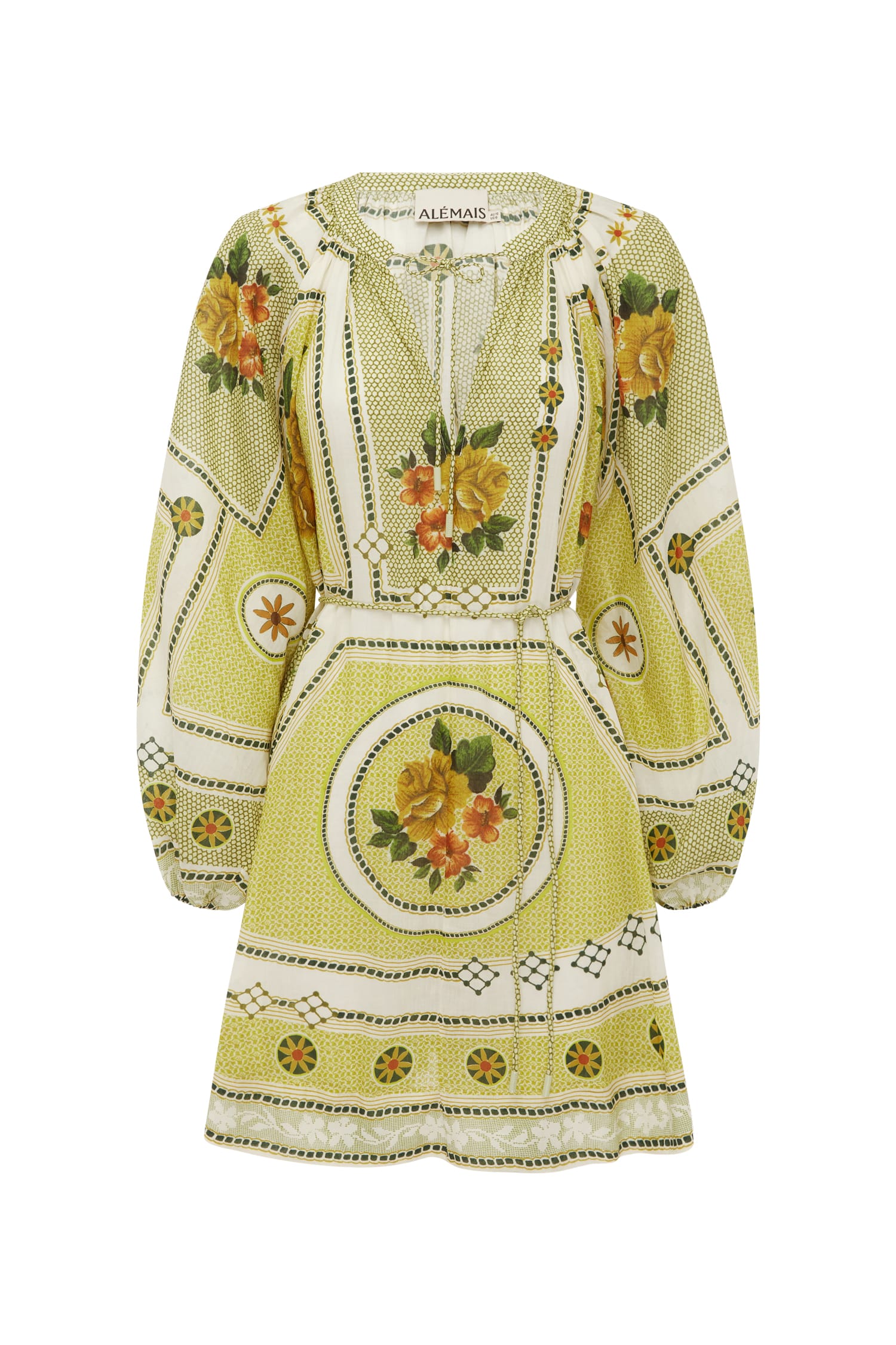 Alemaïs Dixie Mini Dress robe ramie fleurie