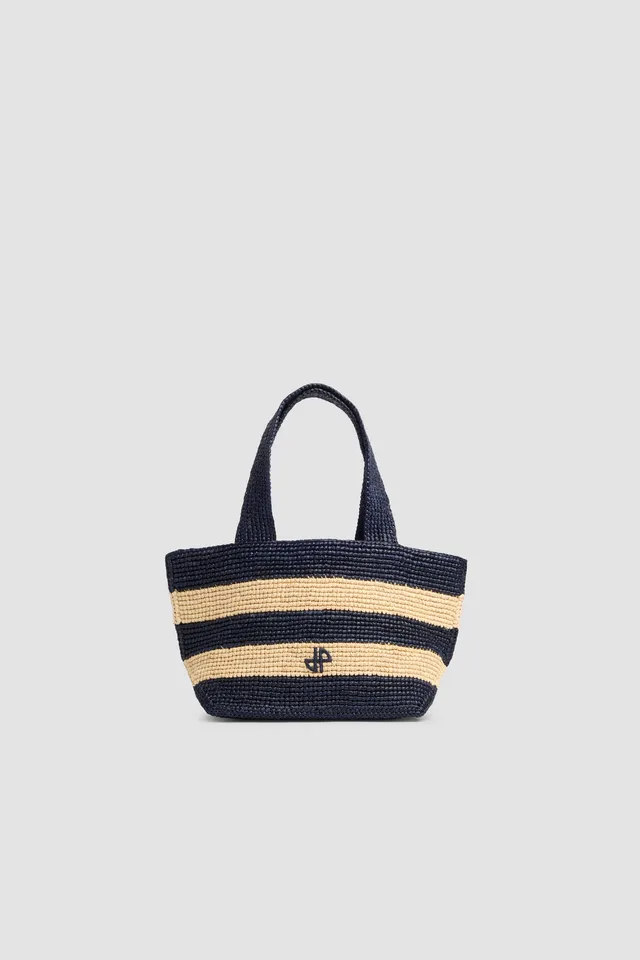 Patou AC134 tote bag raphia rayé Offshore Stripes