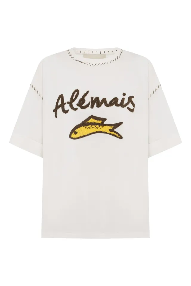 Alemaïs Scuba Cuffed Tee T-shirt coton bio