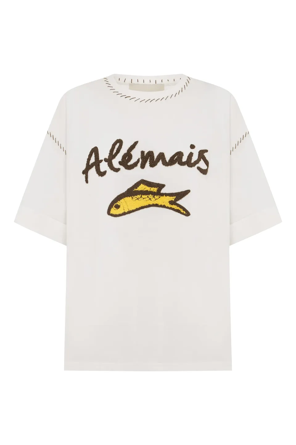 Alemaïs Scuba Cuffed Tee T-shirt coton bio