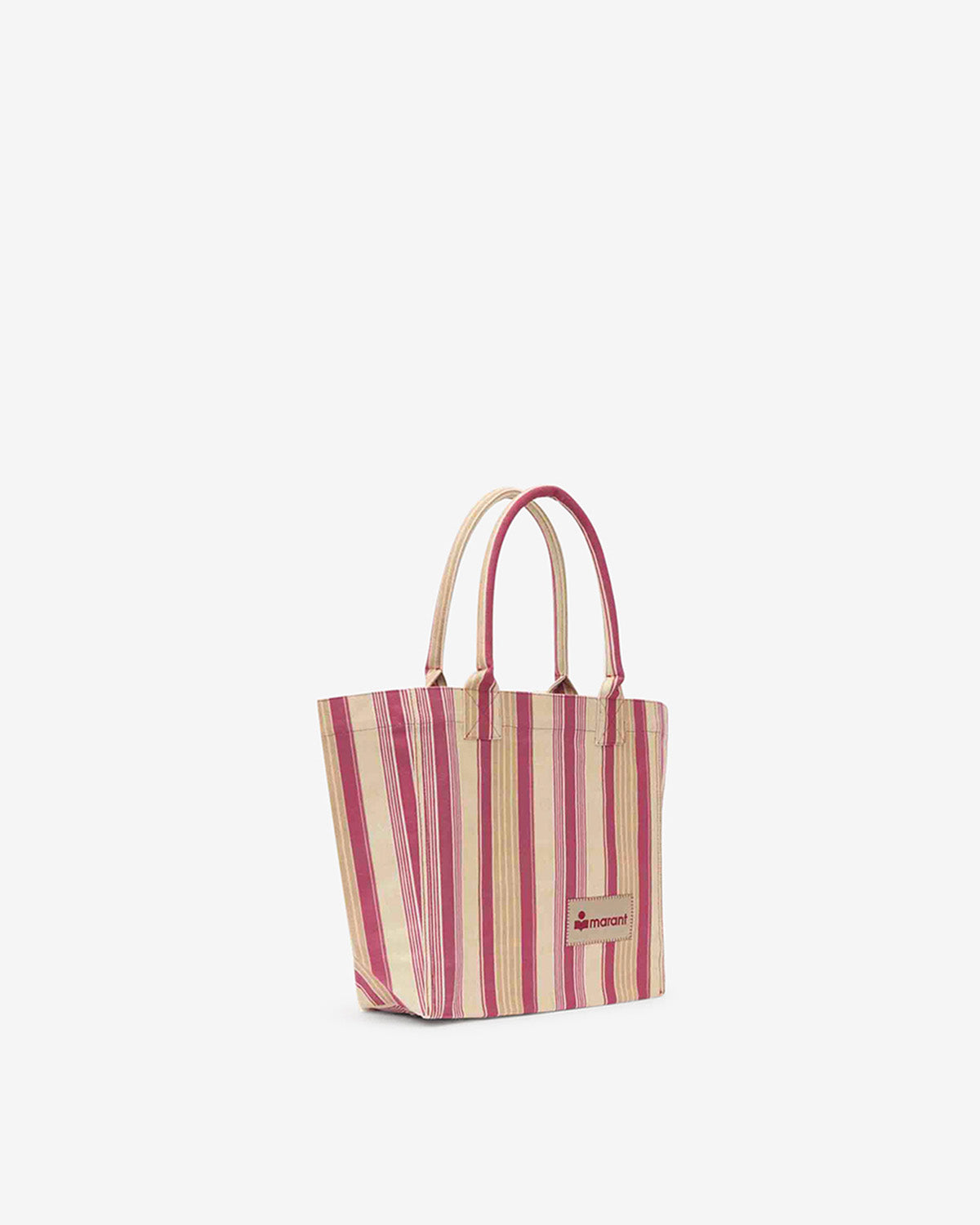 Isabel Marant Yenky PM0002FC sac cabas coton rouge rayé