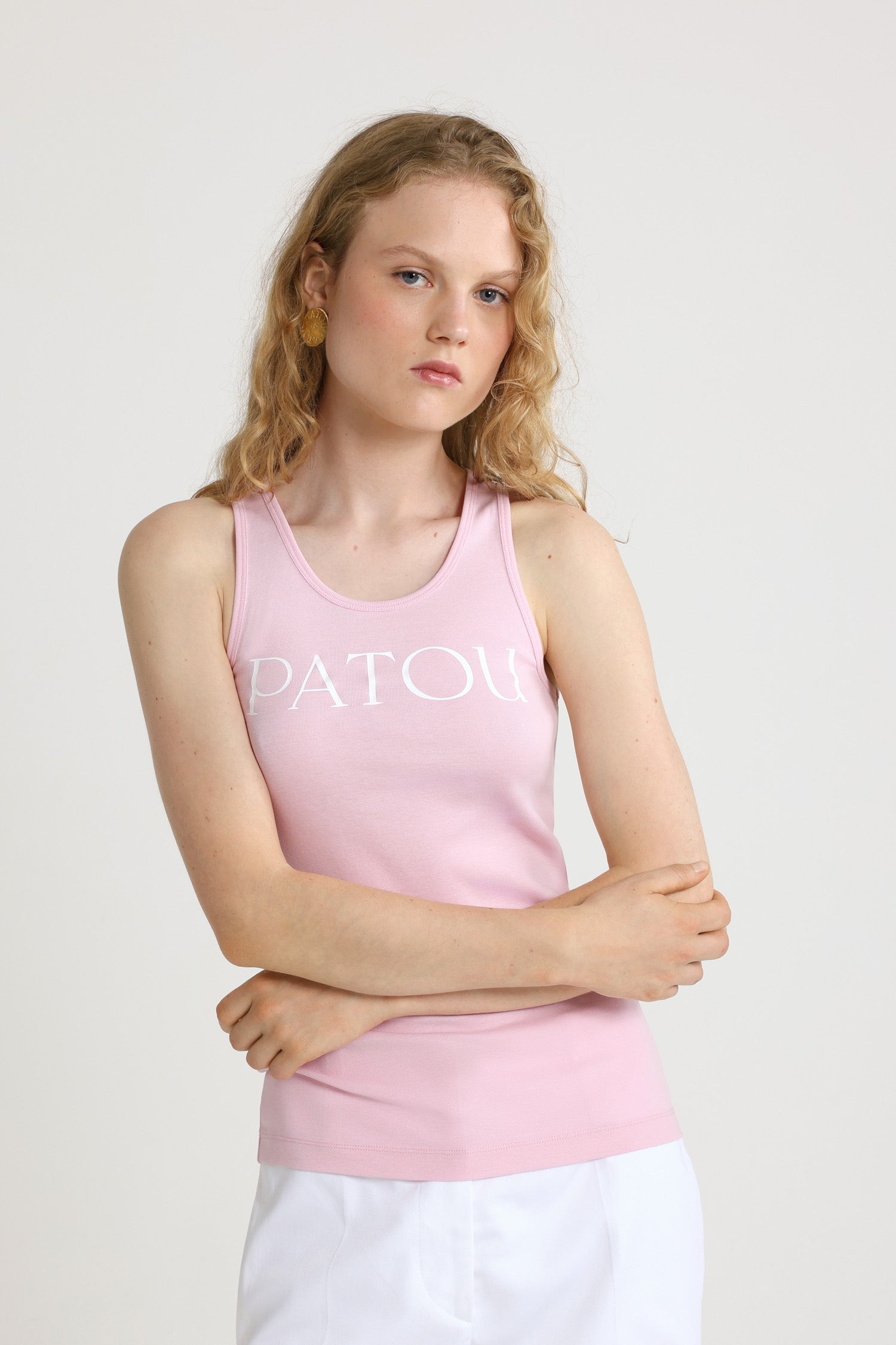 Patou JE015 P25JE0159994457P débardeur coton bio rose Primrose