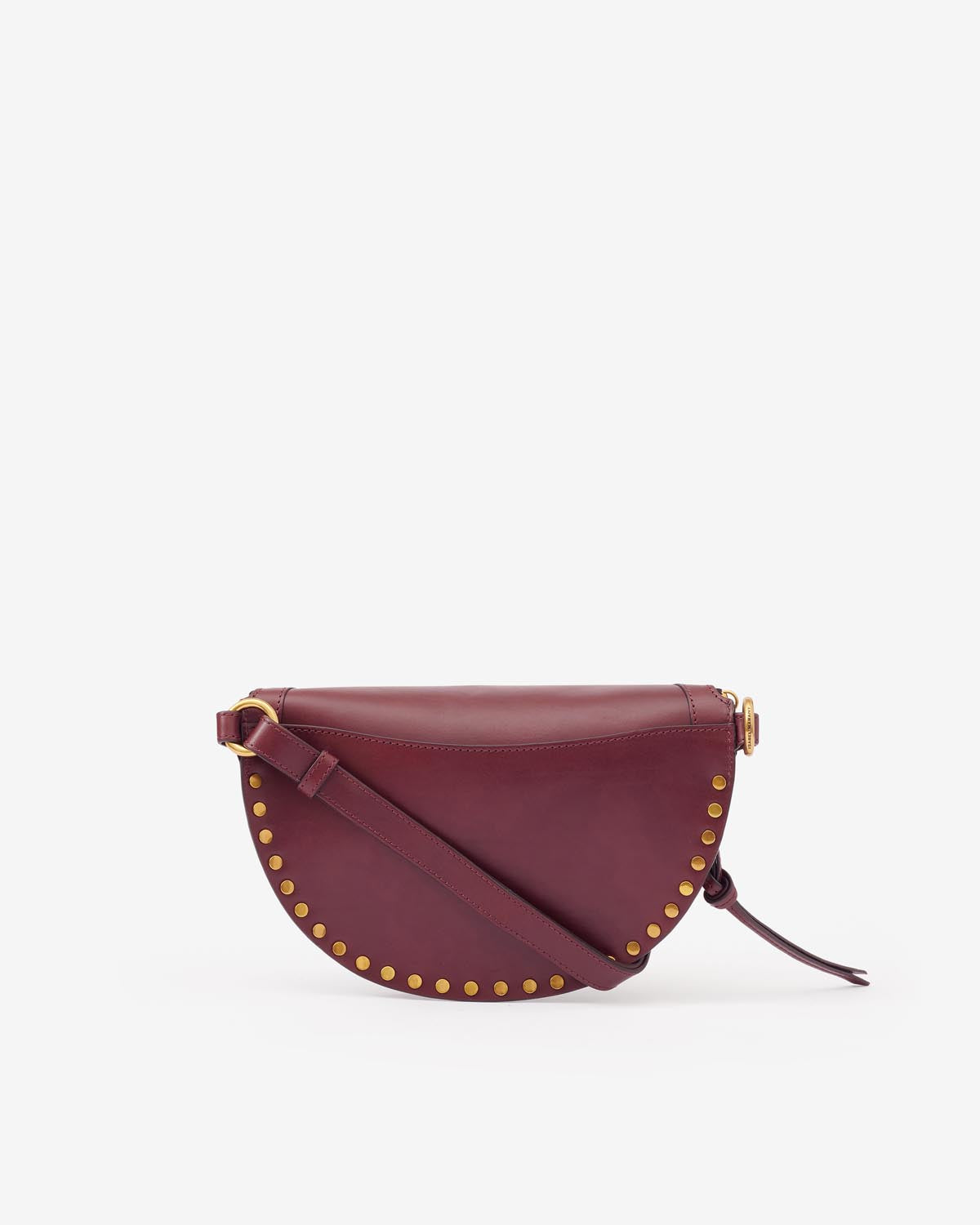 Isabel Marant Skano BJ0001 sac banane bordeaux cuir