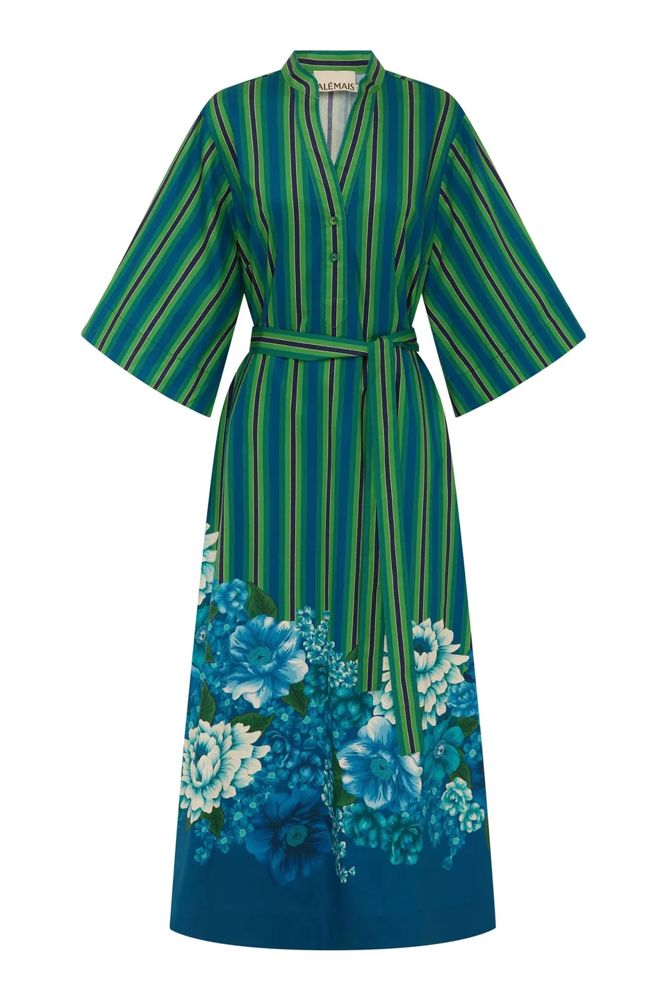 Alemäis Margo Tunic robe midi coton bio imprimé