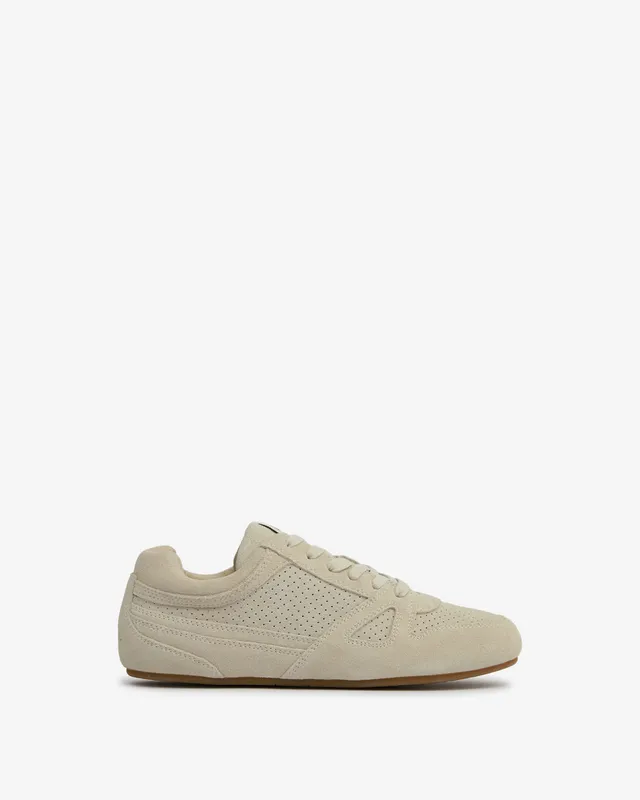 Isabel Marant Senny Low baskets beige cuir suede