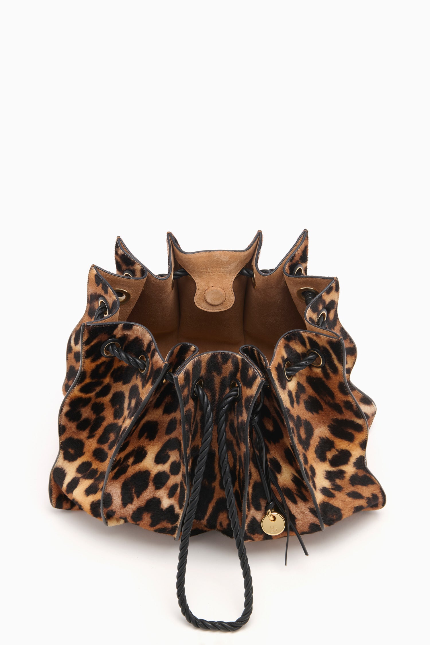 Ulla Johnson Adria tote cuir Leopard grand cabas