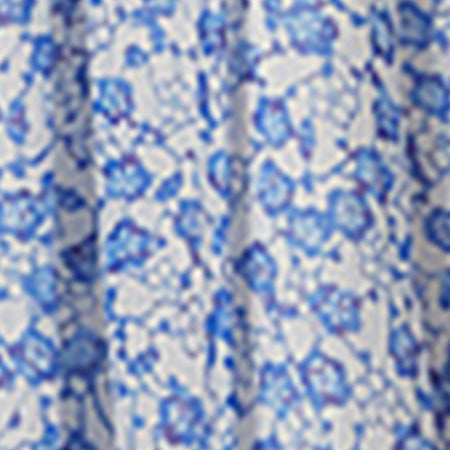 Isabel Marant Sabba robe longue bleue fleurie coton