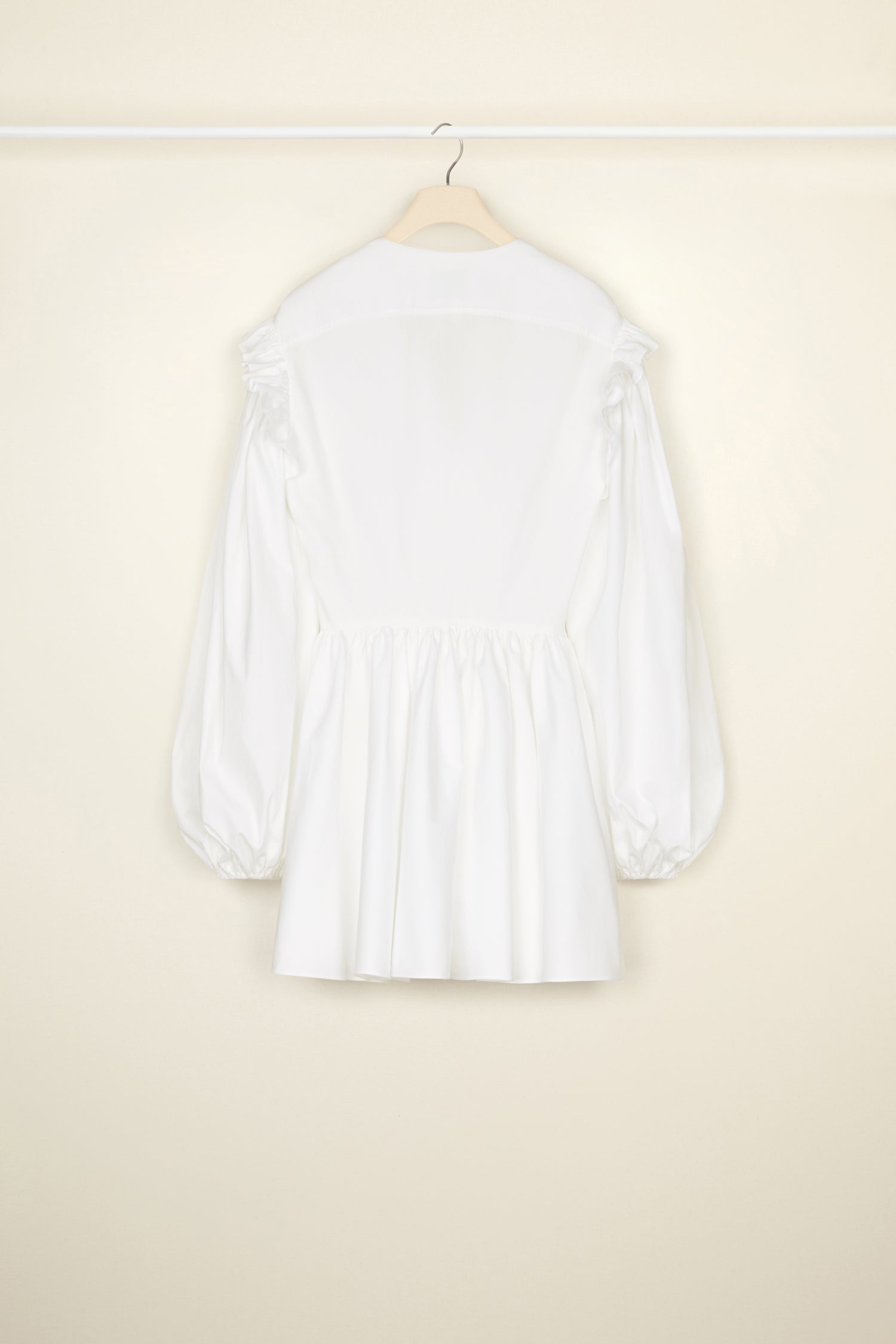 Patou P22DR0920017001W robe blanche coton bio