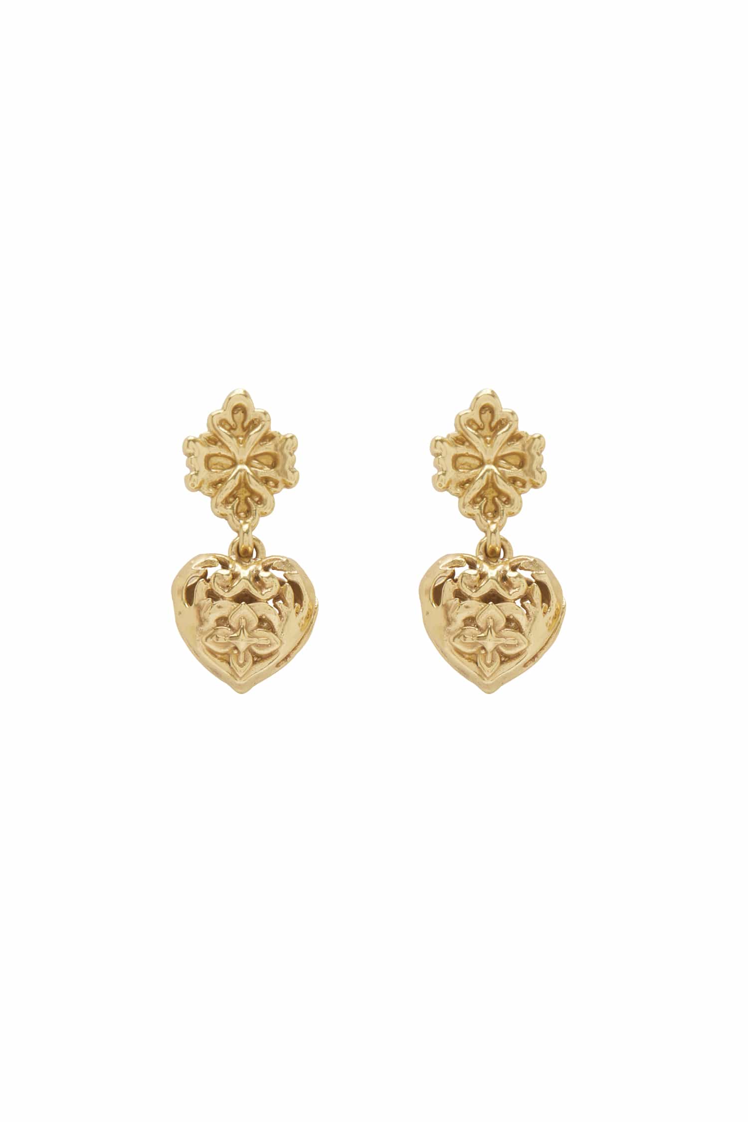 Alemäis Accessories Django Filigree boucles cœur OS