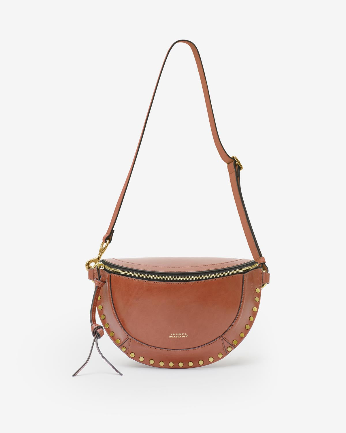 Isabel Marant Sacs Banane Skano sac cuir cognac