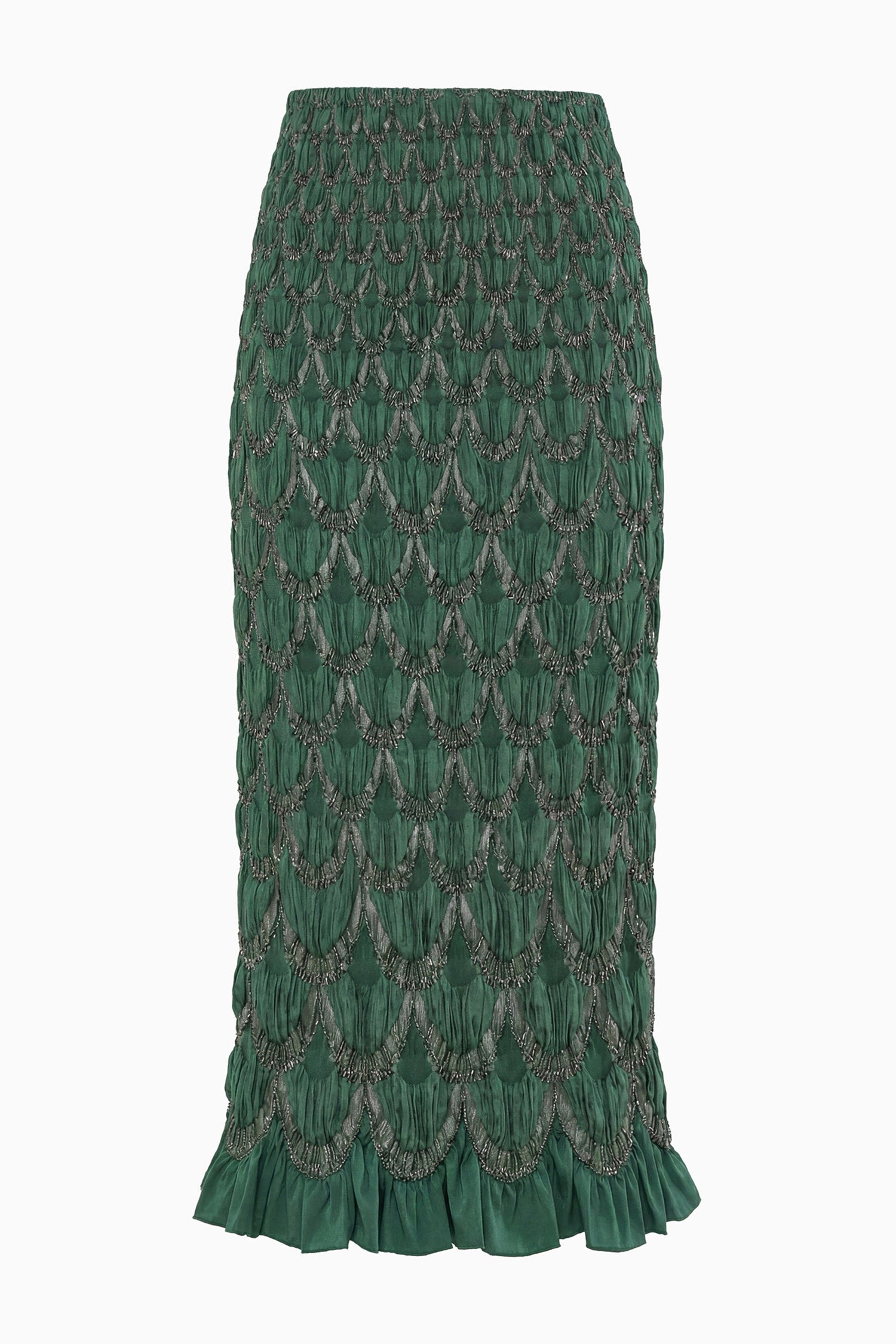 Ulla Johnson Eleanora FA260328 Jupe Midi Tourmaline