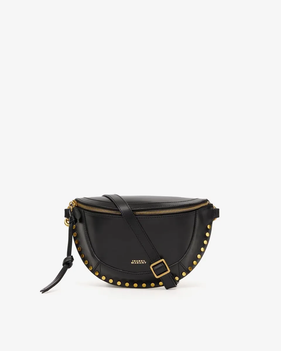 Isabel Marant Skano sac banane cuir noir