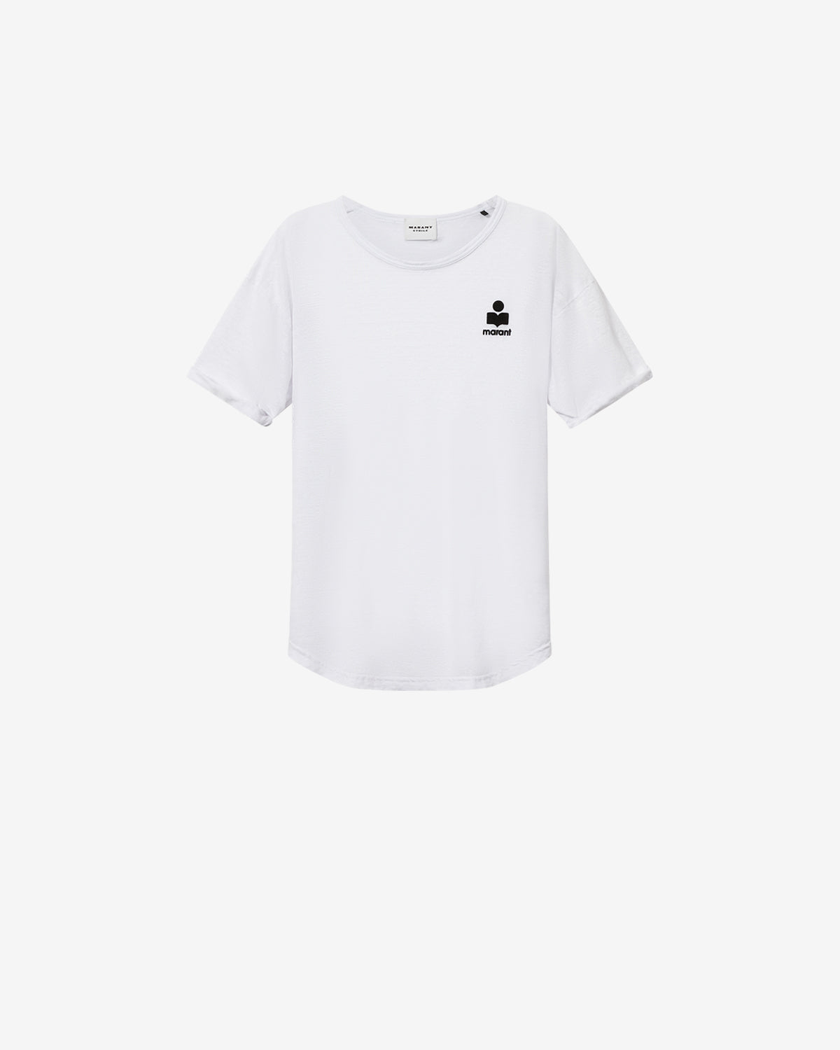 Isabel Marant Koldia TS0315FA t-shirt lin blanc