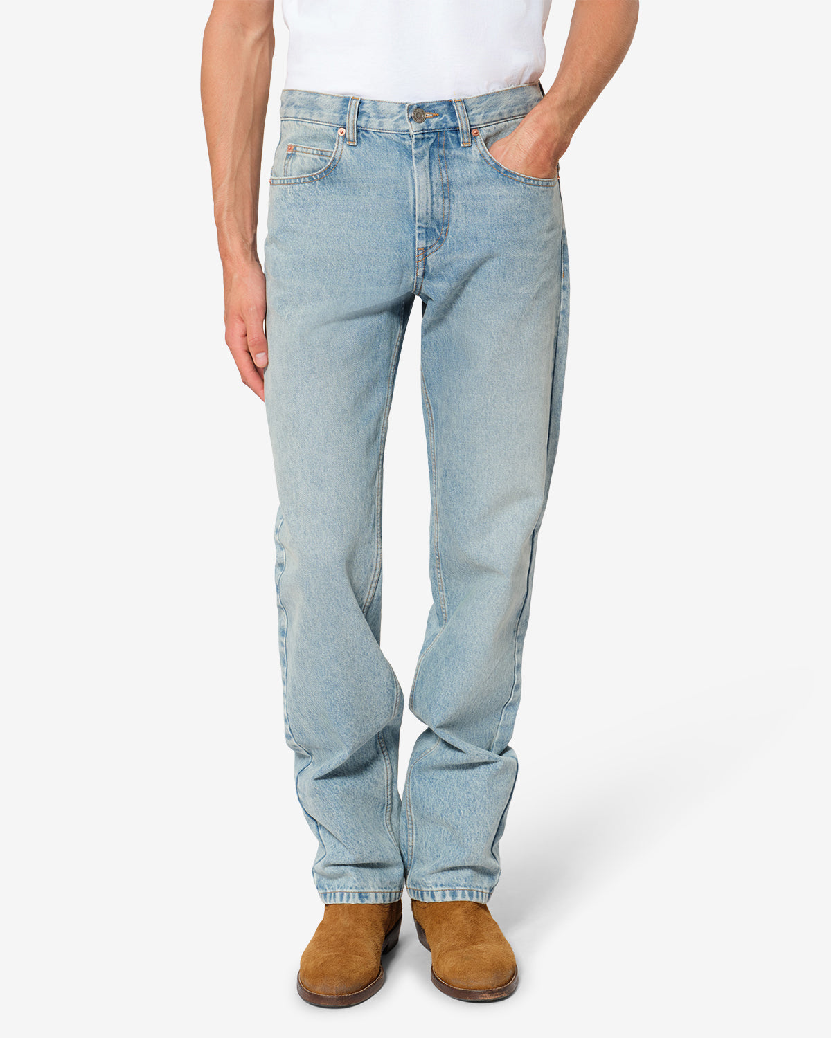 Isabel Marant Jeans Jude jean droit bleu vintage