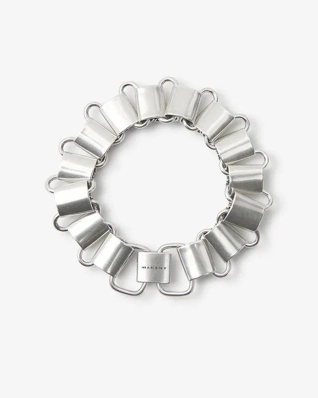 Isabel Marant Heresonh bracelet argenté laiton T1-T2