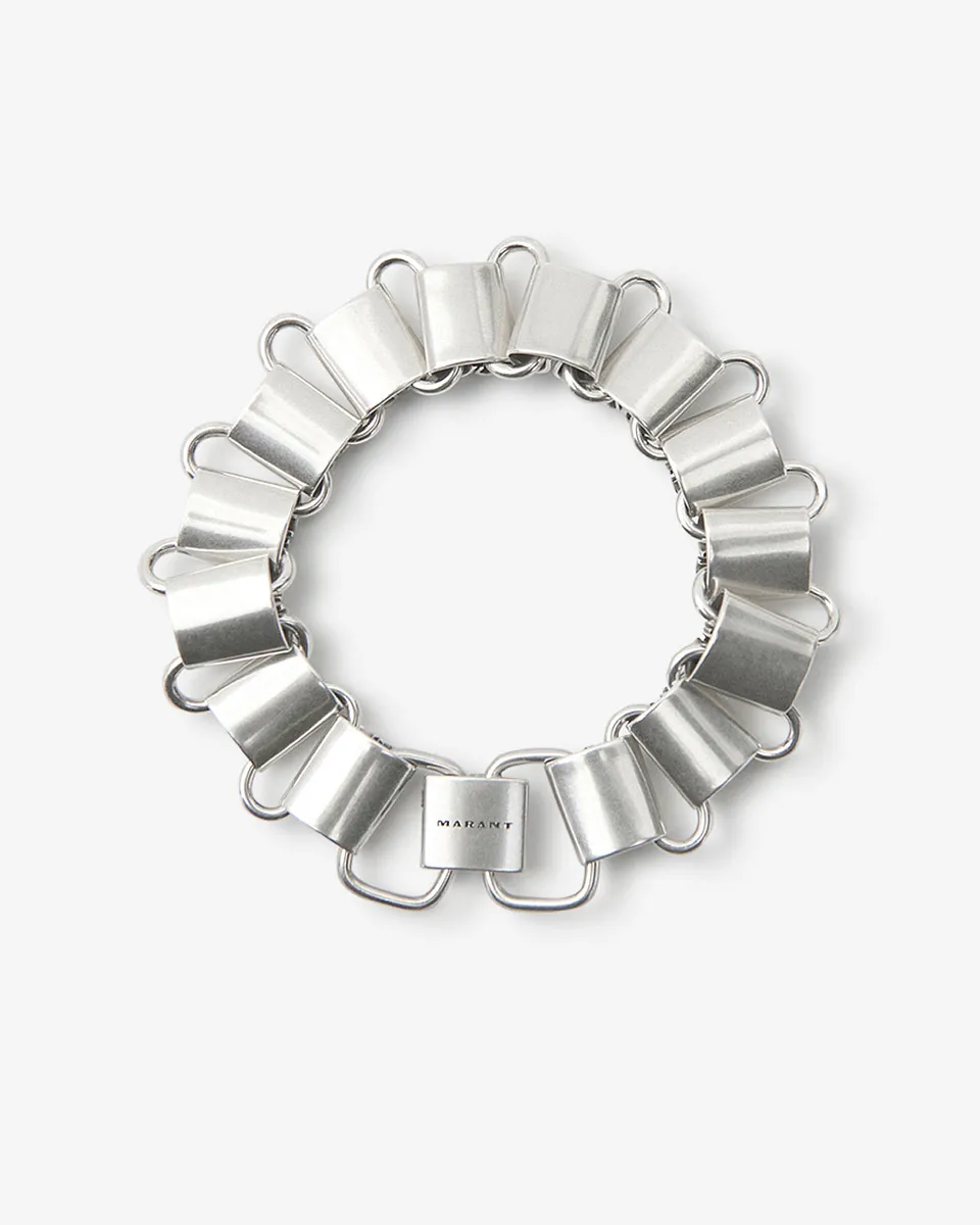 Isabel Marant Heresonh bracelet argenté laiton T1-T2