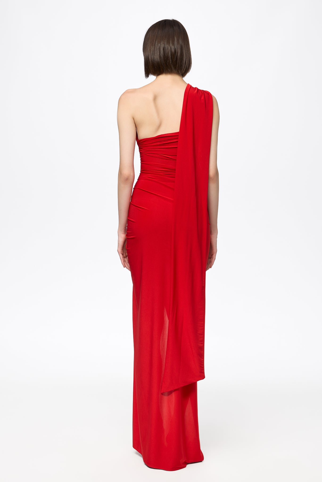 ATU Body Couture Off Shoulder Liquid robe longue S
