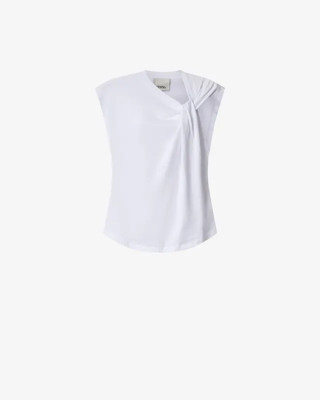 Isabel Marant Nayda t-shirt blanc en coton