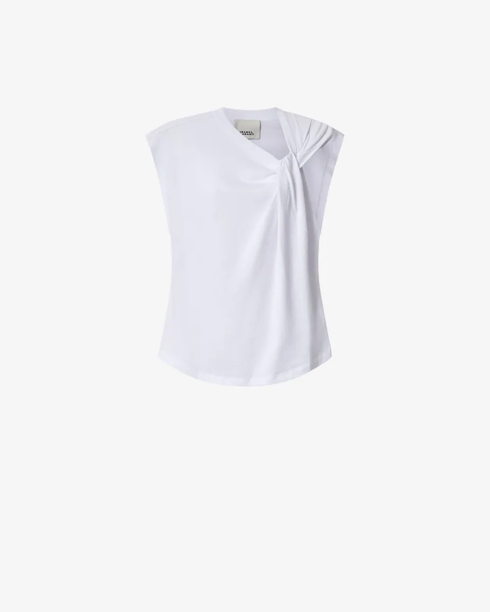 Isabel Marant Nayda t-shirt blanc en coton