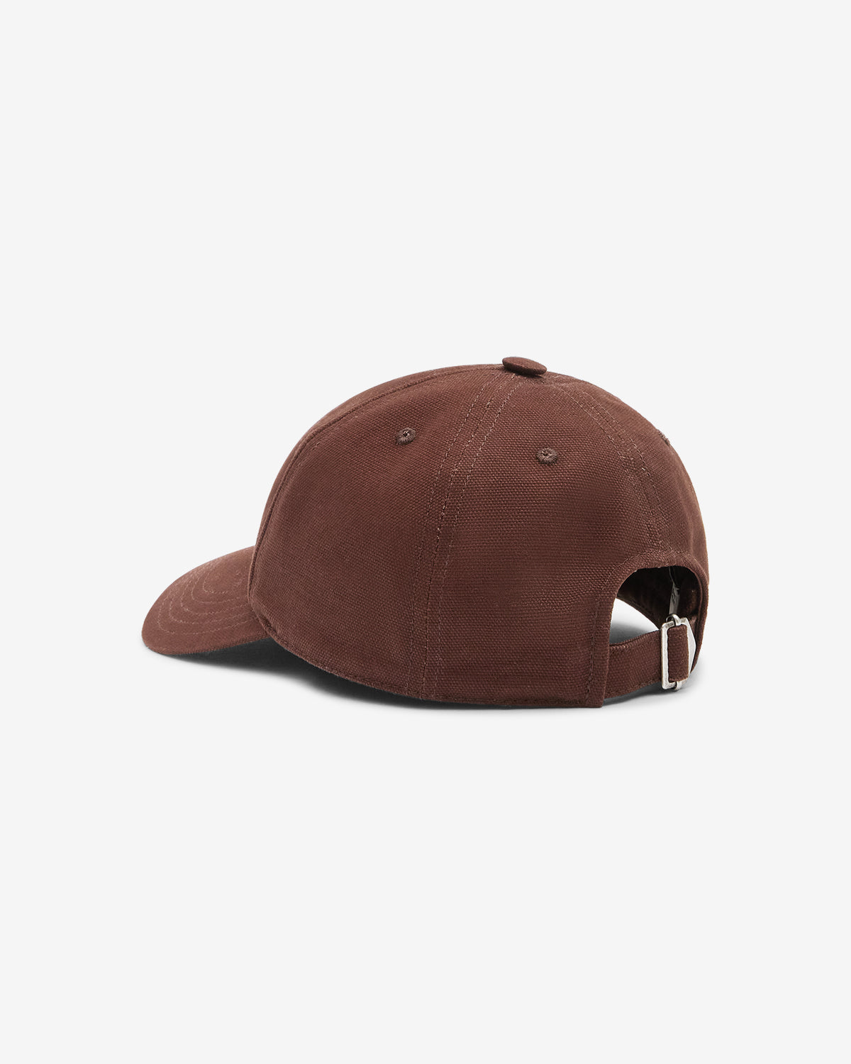 Isabel Marant Tomas casquette coton chocolat beurre 57