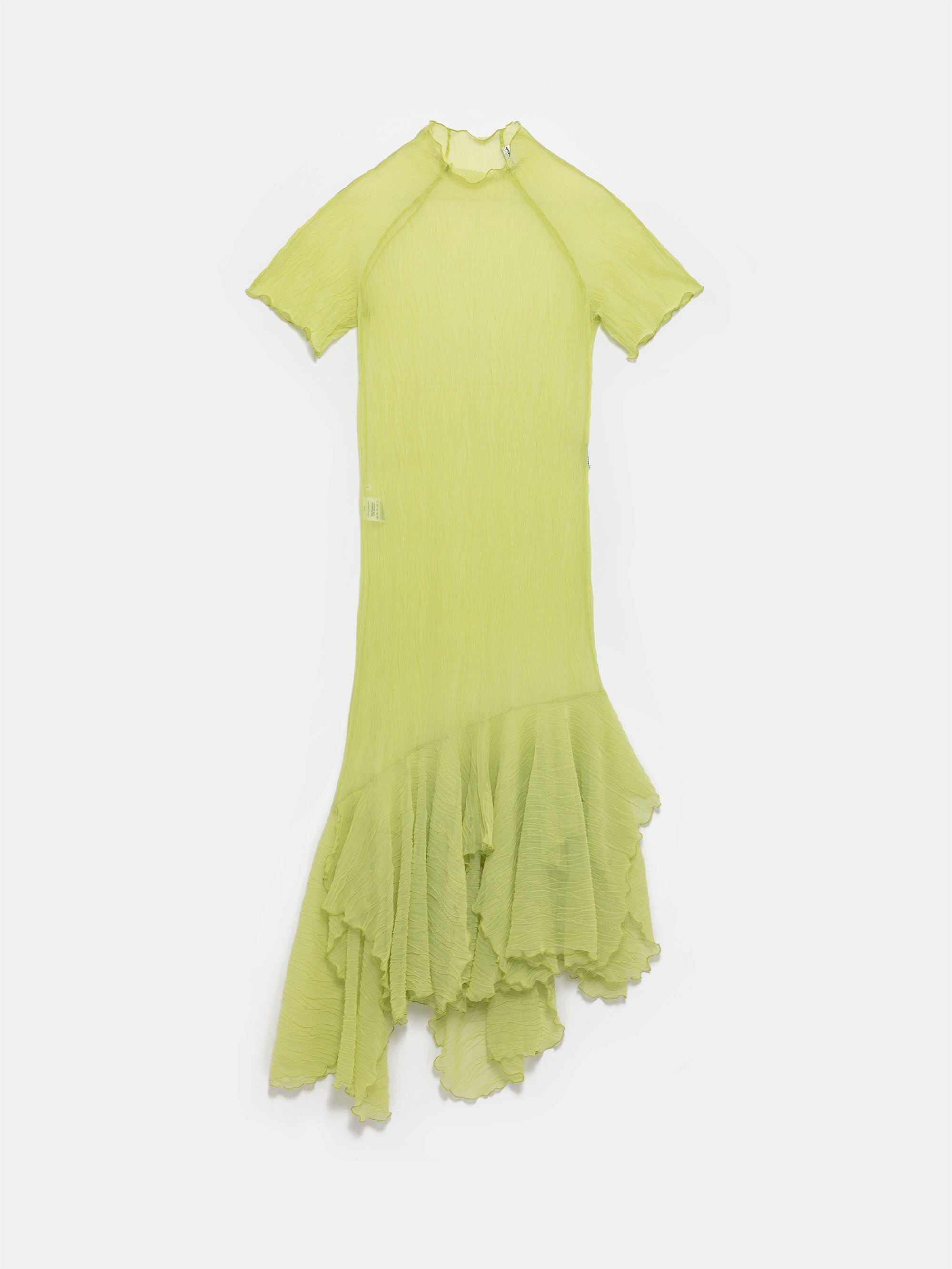 Ester Manas Pistachio Crumpled Easy Dress robe vert
