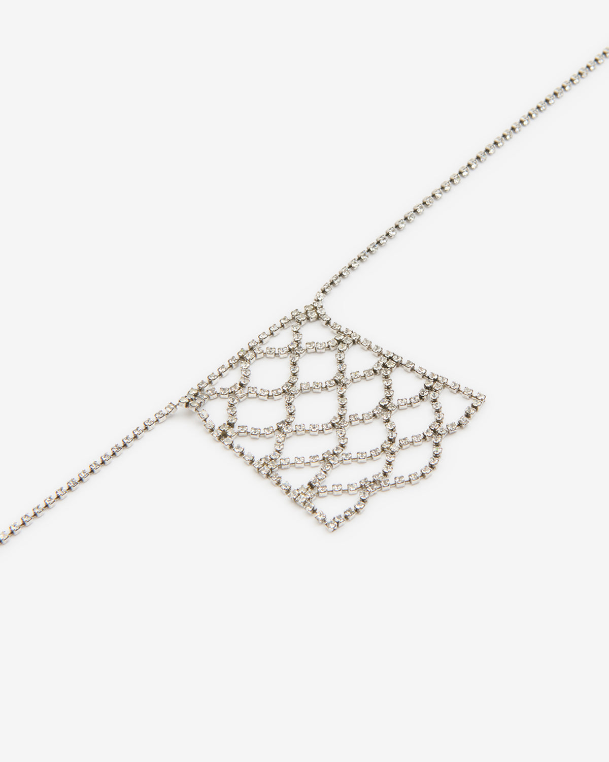 Isabel Marant Bijoux Sautoir Thalia collier argenté