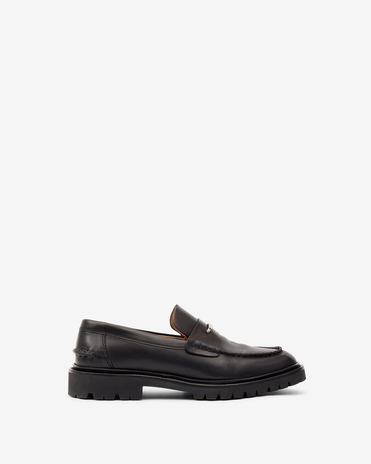Isabel Marant Frezzah mocassins homme cuir noir 39-45