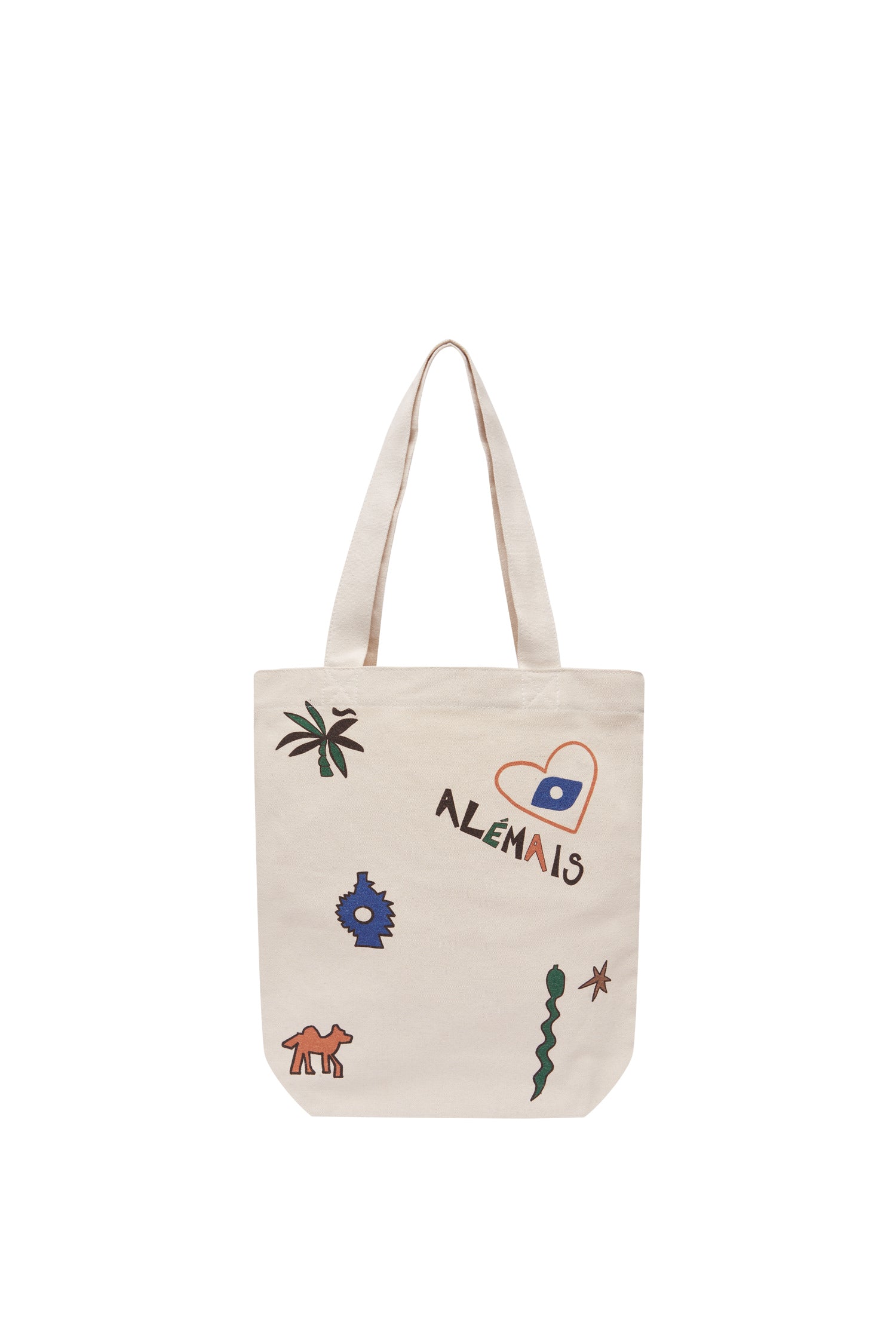 Alemäis Maroc Library tote bag coton imprimé taille unique