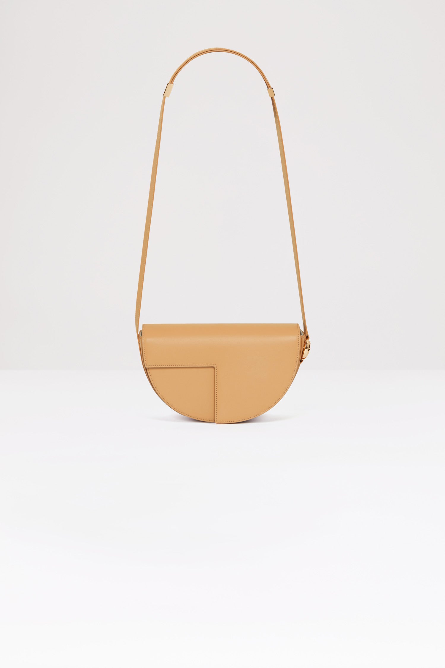Patou Le Patou BA001 sac cuir Chestnut marron 25 cm