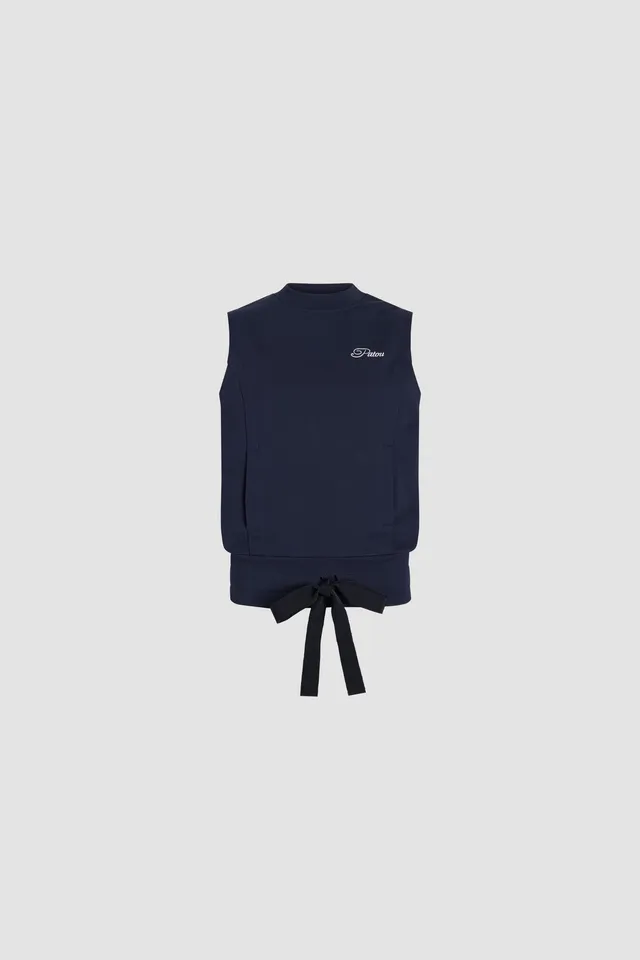 Patou T-Shirts sweat P25JE1599985699N coton Navy Black