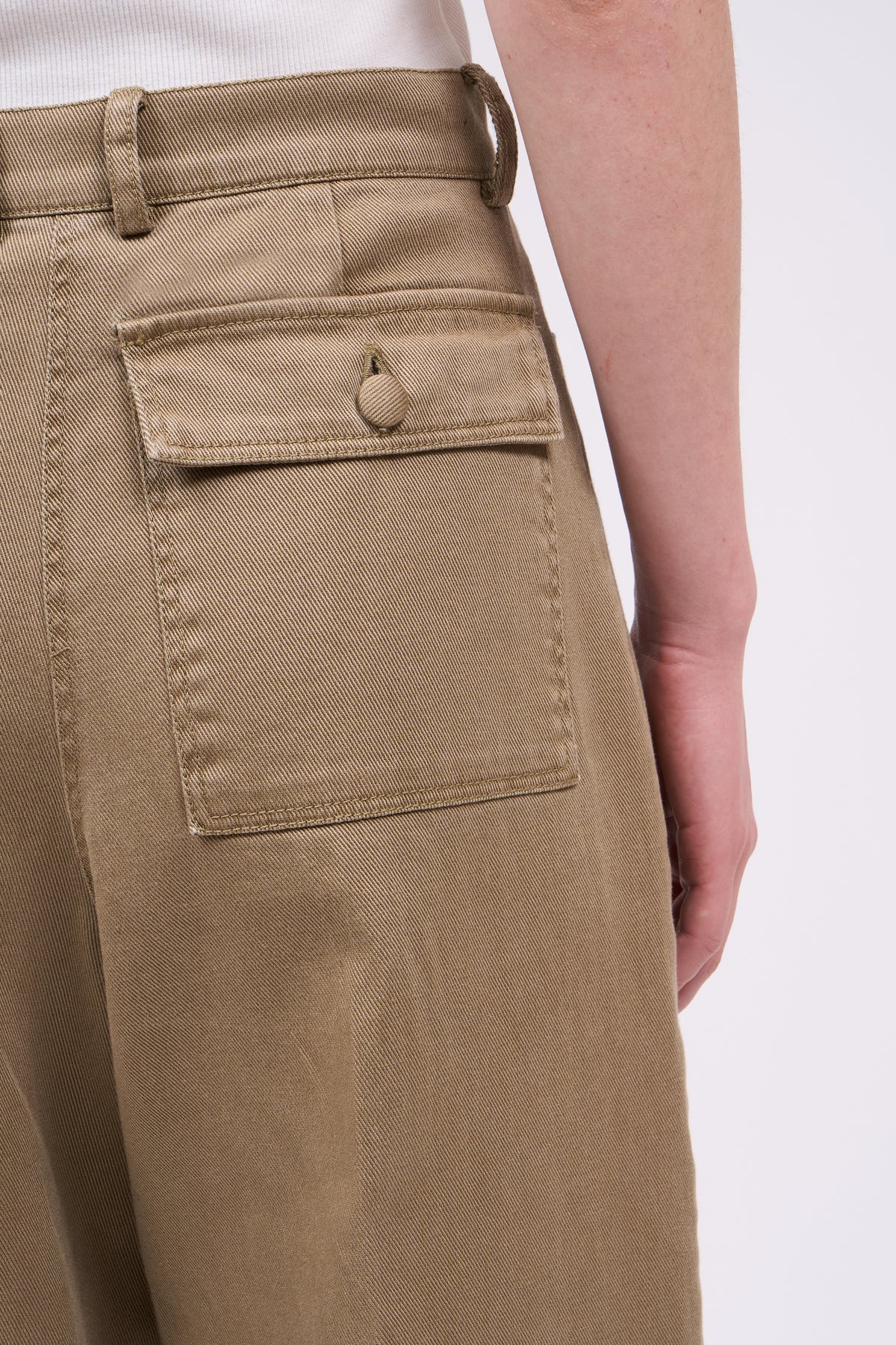 Paul & Joe Tailoring pantalon HERMANO large twill coton