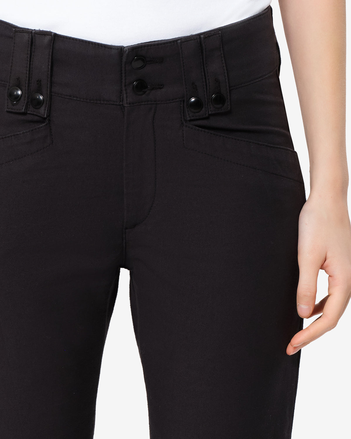 Isabel Marant Berna PA0772FA pantalon capri noir skinny