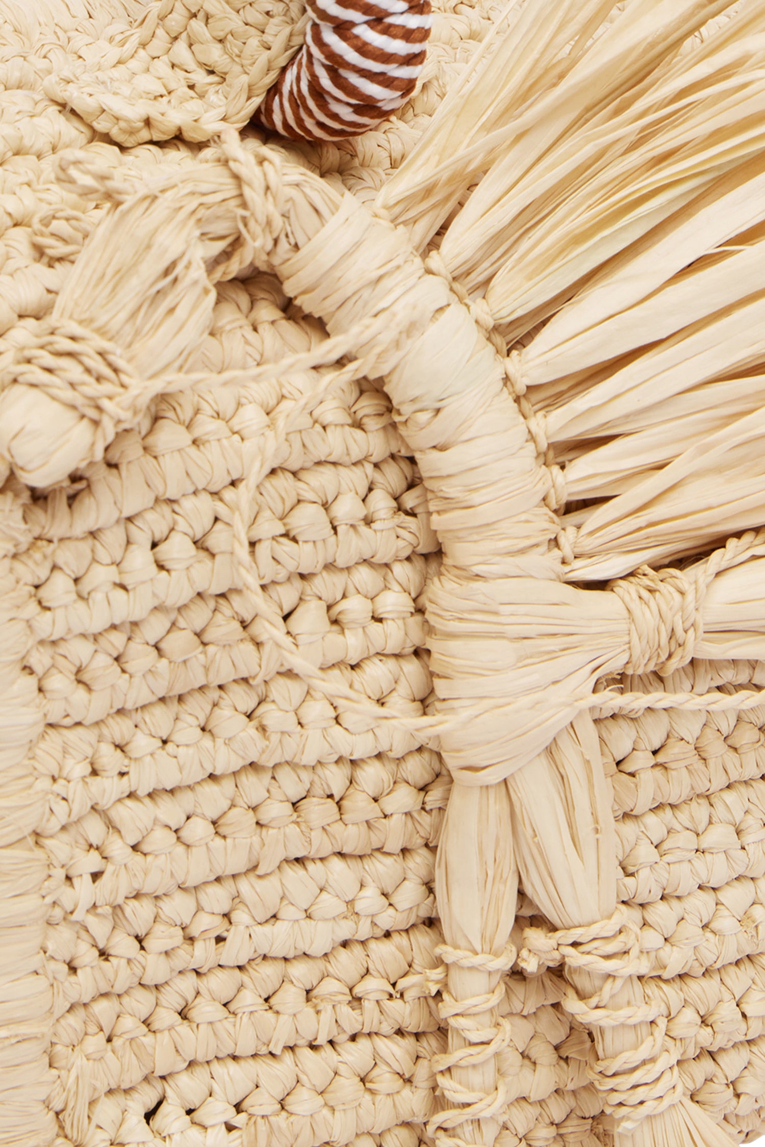Alemais Ace Horse Raffia Box Bag sac raphia OS motif cheval