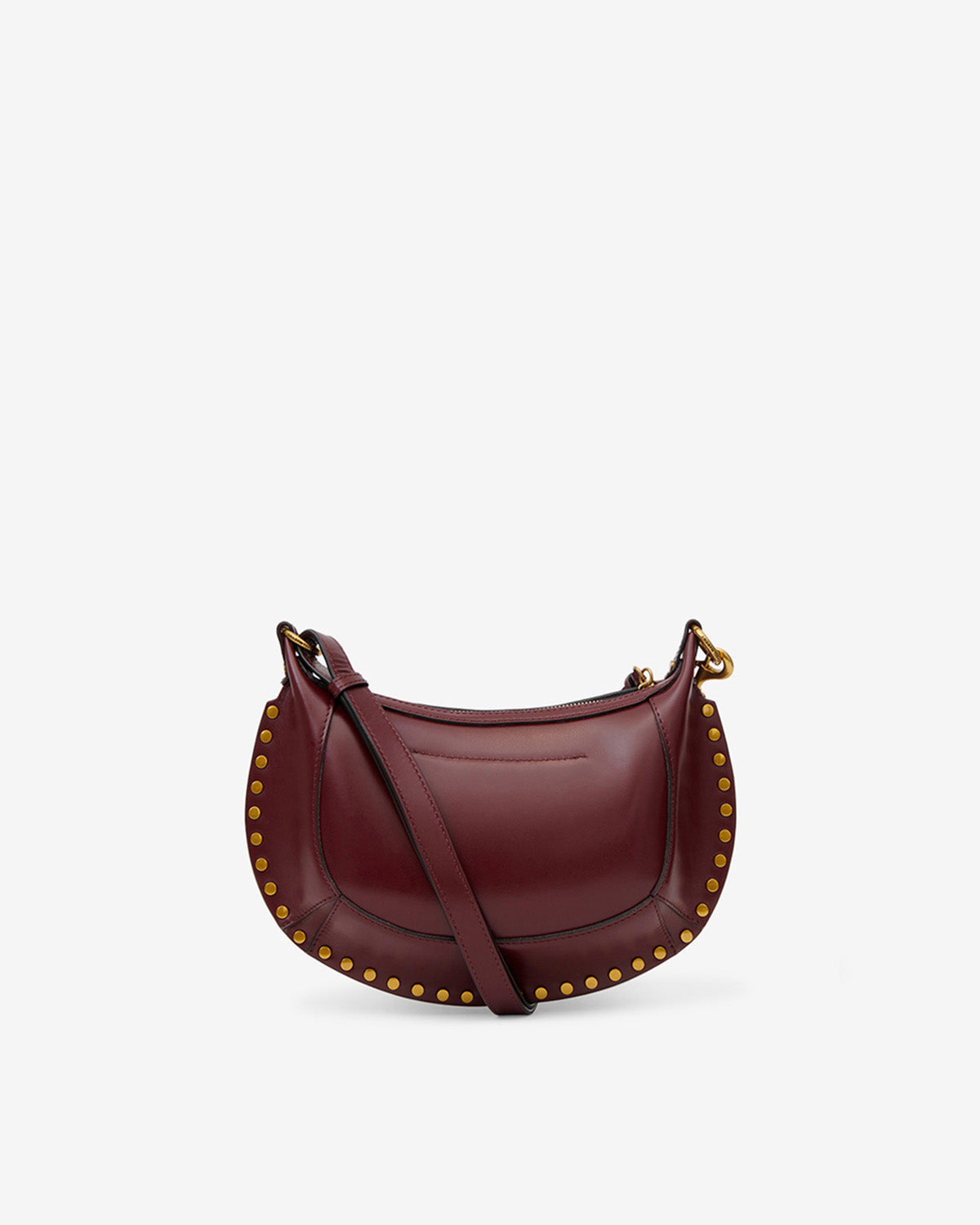 Isabel Marant Moon Pocket PP0511FA sac cuir bordeaux clouté